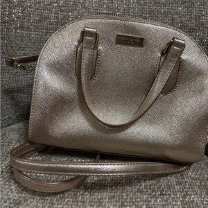 Kate Spade Metallic Gold Crossbody Bag